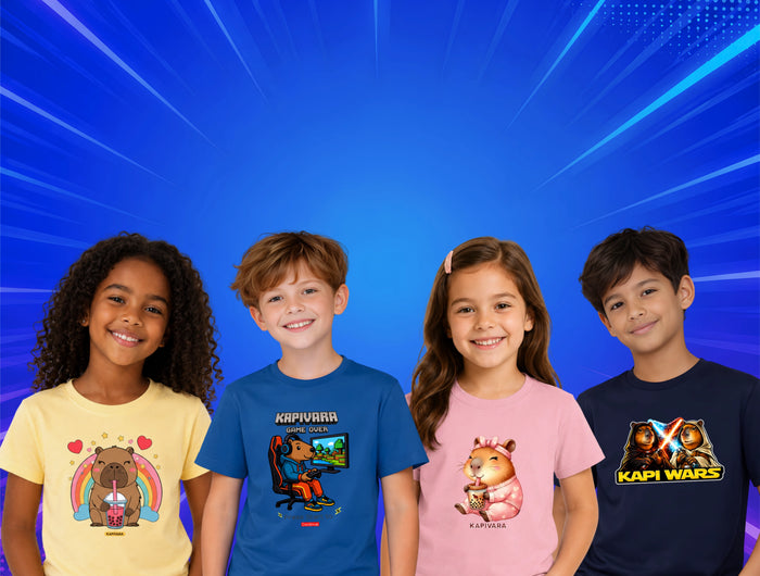 <h1><strong>Camisetas Infantis Criativas</strong></h1>