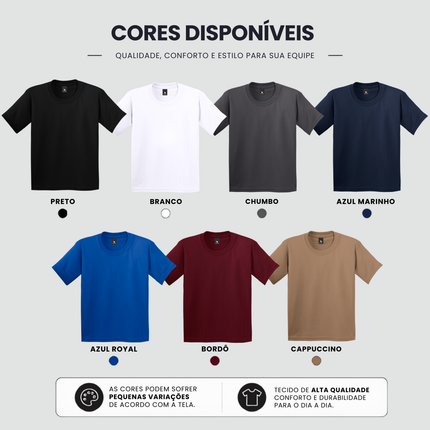 10 Camisetas Personalizadas com Sua Logo