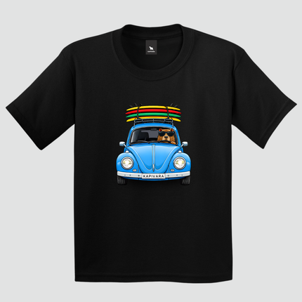 camiseta capivara fusca preta