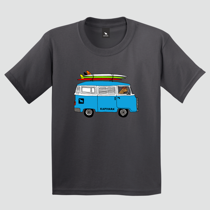 Camiseta Infantil Capivara Kombi Retrô